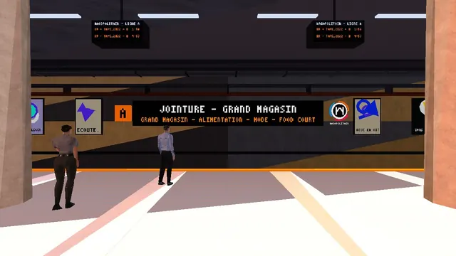 Station JOINTURE, métro ligne A